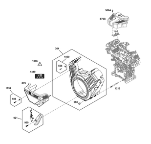 Part Location Diagram of 84006665 Briggs and Stratton Screw | (Oil Cooler)